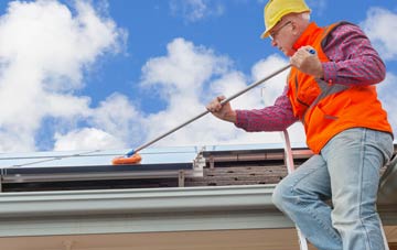 Llansannan soft wash roof cleaning